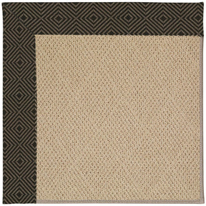 Capel Rugs Creative Concepts - Customizable Indoor & Outdoor Rugs With Fade And Stain Resistance For Unique Style Fortune Lava 100% Olefin Base,Single Border 1990gs0709394