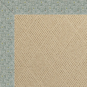 Capel Rugs Creative Concepts - Customizable Indoor & Outdoor Rugs With Fade And Stain Resistance For Unique Style Profile Lake 100% Olefin Base,Single Border 1990gs1200414