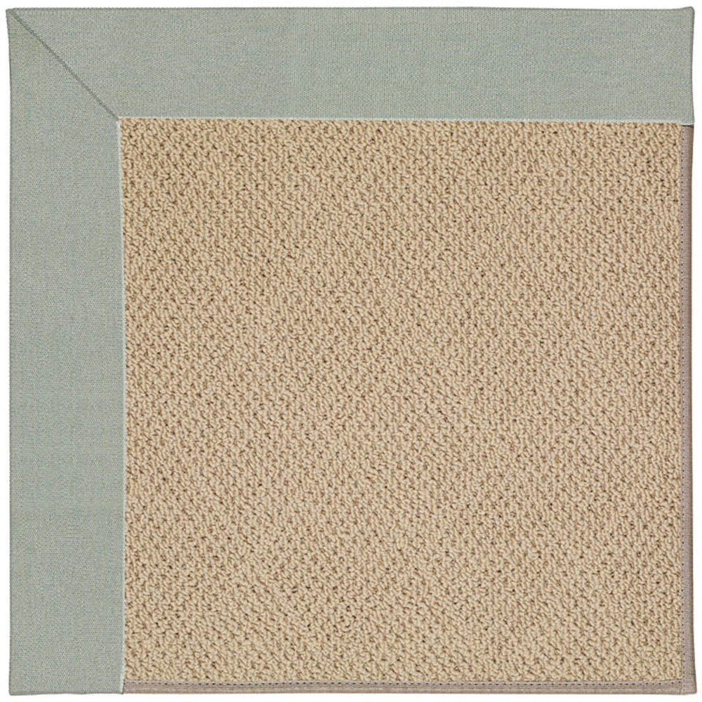 Capel Rugs Creative Concepts - Customizable Indoor & Outdoor Rugs With Fade And Stain Resistance For Unique Style Canvas Spa Blue 100% Olefin Base,Single Border 1990rs07090709427
