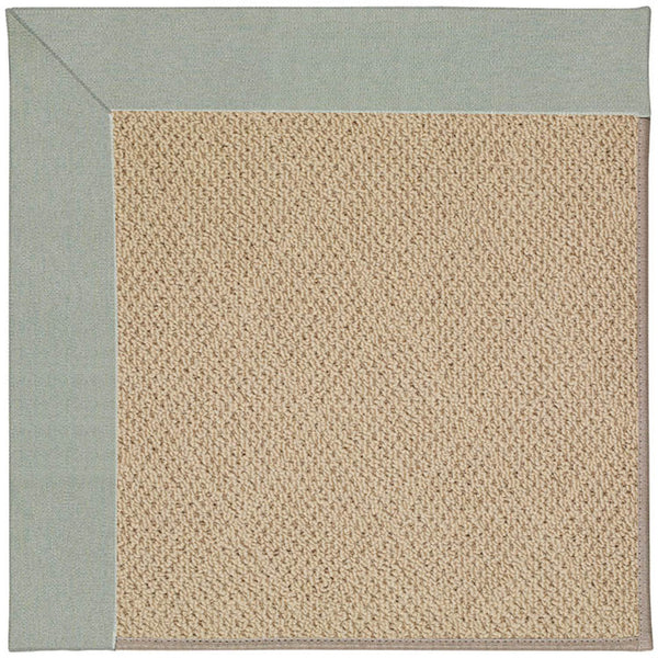 Capel Rugs Creative Concepts - Customizable Indoor & Outdoor Rugs With Fade And Stain Resistance For Unique Style Canvas Spa Blue 100% Olefin Base,Single Border 1990rs07090709427