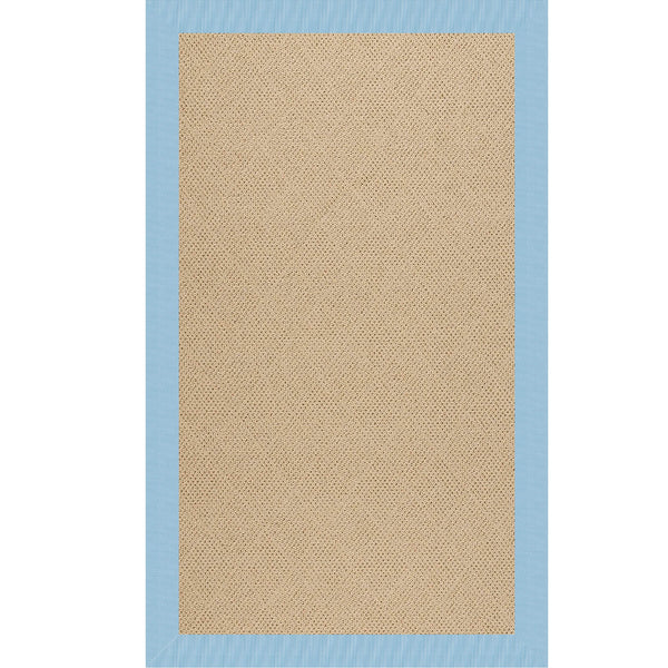 Capel Rugs Creative Concepts - Customizable Indoor & Outdoor Rugs With Fade And Stain Resistance For Unique Style Canvas Air Blue 100% Olefin Base,Single Border 1990rs07091000437