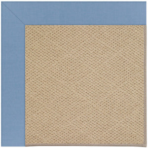 Capel Rugs Creative Concepts - Customizable Indoor & Outdoor Rugs With Fade And Stain Resistance For Unique Style Canvas Air Blue 100% Olefin Base,Single Border 1990rs07091000437