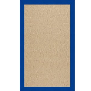 Capel Rugs Creative Concepts - Customizable Indoor & Outdoor Rugs With Fade And Stain Resistance For Unique Style Canvas Pacific Blue 100% Olefin Base,Single Border 1990rs07091000440