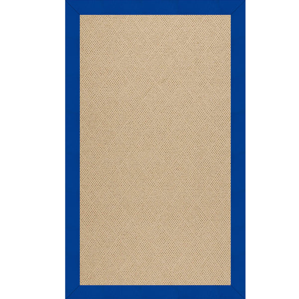 Capel Rugs Creative Concepts - Customizable Indoor & Outdoor Rugs With Fade And Stain Resistance For Unique Style Canvas Pacific Blue 100% Olefin Base,Single Border 1990rs07091000440