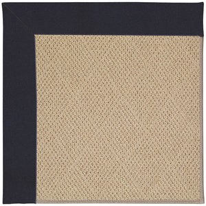 Capel Rugs Creative Concepts - Customizable Indoor & Outdoor Rugs With Fade And Stain Resistance For Unique Style Canvas Navy 100% Olefin Base,Single Border 1990rs07091000497