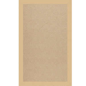 Capel Rugs Creative Concepts - Customizable Indoor & Outdoor Rugs With Fade And Stain Resistance For Unique Style Canvas Antique Beige 100% Olefin Base,Single Border 1990rs07091000717