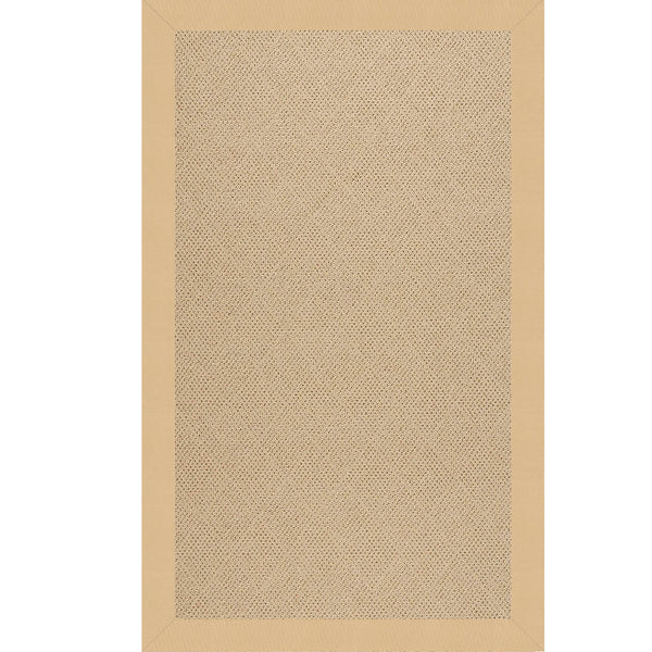 Capel Rugs Creative Concepts - Customizable Indoor & Outdoor Rugs With Fade And Stain Resistance For Unique Style Canvas Antique Beige 100% Olefin Base,Single Border 1990rs07091000717