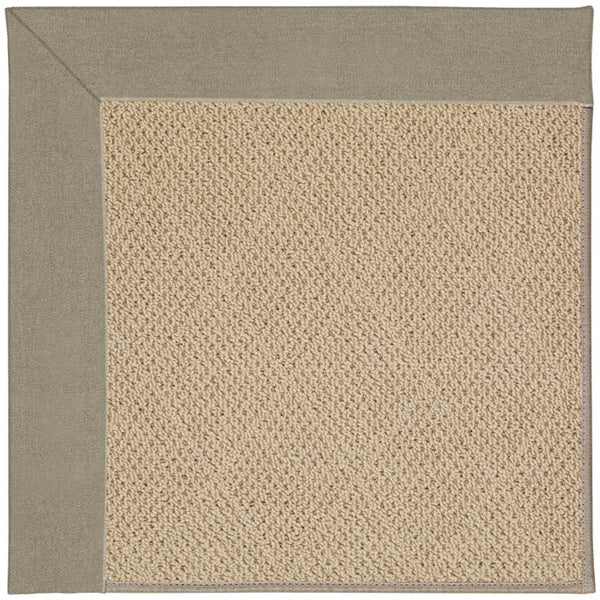 Capel Rugs Creative Concepts - Customizable Indoor & Outdoor Rugs With Fade And Stain Resistance For Unique Style Canvas Taupe 100% Olefin Base,Single Border 1990rs07090709737