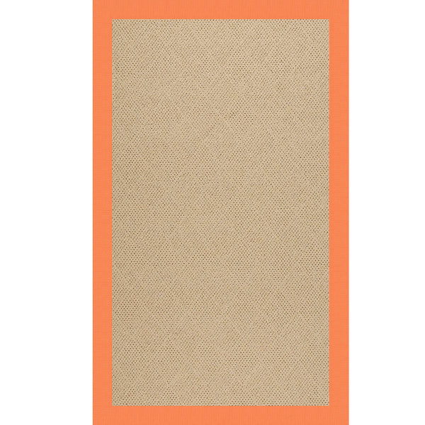 Capel Rugs Creative Concepts - Customizable Indoor & Outdoor Rugs With Fade And Stain Resistance For Unique Style Canvas Tangerine 100% Olefin Base,Single Border 1990rs07090709815
