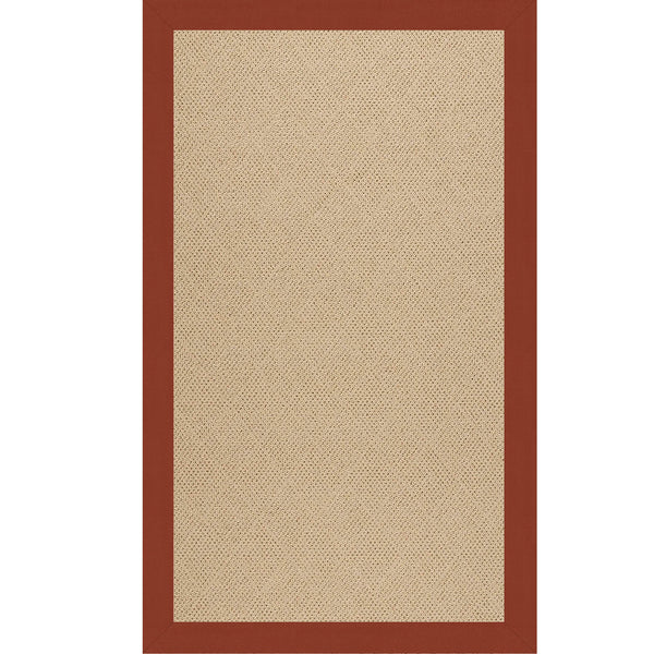 Capel Rugs Creative Concepts - Customizable Indoor & Outdoor Rugs With Fade And Stain Resistance For Unique Style Classic Persimmon 100% Olefin Base,Single Border 1990rs07090709846