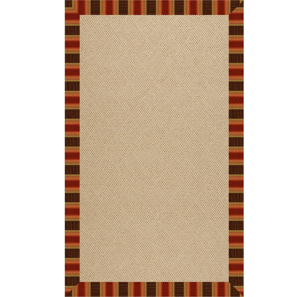 Capel Rugs Creative Concepts - Customizable Indoor & Outdoor Rugs With Fade And Stain Resistance For Unique Style Dimone Sequoia 100% Olefin Base,Single Border 1990rs07090709848