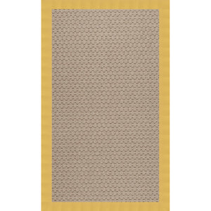 Capel Rugs Creative Concepts - Customizable Zoe Collection Rug For Indoor & Outdoor Elegance And Style Canvas Canary 100% Olefin Base W,Border 1991rs07090709137