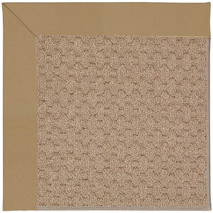 Capel Rugs Creative Concepts - Customizable Zoe Collection Rug For Indoor & Outdoor Elegance And Style Canvas Linen 100% Olefin Base W,Border 1991gs0709175