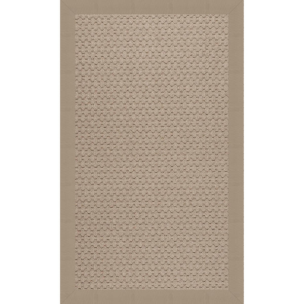 Capel Rugs Creative Concepts - Customizable Zoe Collection Rug For Indoor & Outdoor Elegance And Style Canvas Linen 100% Olefin Base W,Border 1991rs07090709175