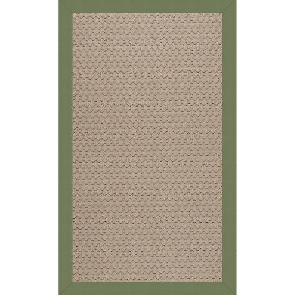Capel Rugs Creative Concepts - Customizable Zoe Collection Rug For Indoor & Outdoor Elegance And Style Canvas Citron 100% Olefin Base W,Border 1991rs07091000213