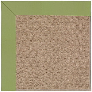 Capel Rugs Creative Concepts - Customizable Zoe Collection Rug For Indoor & Outdoor Elegance And Style Canvas Citron 100% Olefin Base W,Border 1991rs03000500213