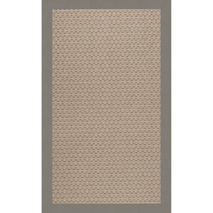 Capel Rugs Creative Concepts - Customizable Zoe Collection Rug For Indoor & Outdoor Elegance And Style Canvas Charcoal 100% Olefin Base W,Border 1991rs07090709355