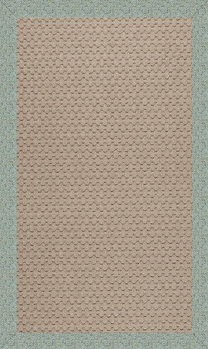 Capel Rugs Creative Concepts - Customizable Zoe Collection Rug For Indoor & Outdoor Elegance And Style Profile Lake 100% Olefin Base W,Border 1991rs07091000414