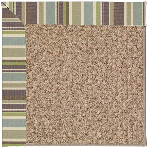 Capel Rugs Creative Concepts - Customizable Zoe Collection Rug For Indoor & Outdoor Elegance And Style Brannon Whisper 100% Olefin Base W,Border 1991gs0709422