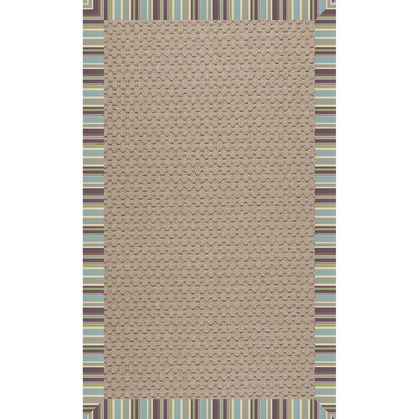 Capel Rugs Creative Concepts - Customizable Zoe Collection Rug For Indoor & Outdoor Elegance And Style Brannon Whisper 100% Olefin Base W,Border 1991rs07091000422