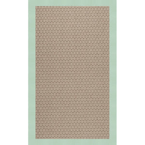 Capel Rugs Creative Concepts - Customizable Zoe Collection Rug For Indoor & Outdoor Elegance And Style Canvas Spa Blue 100% Olefin Base W,Border 1991rs03000500427