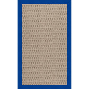 Capel Rugs Creative Concepts - Customizable Zoe Collection Rug For Indoor & Outdoor Elegance And Style Canvas Pacific Blue 100% Olefin Base W,Border 1991rs07090709440