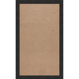 Capel Rugs Creative Concepts - Customizable Indoor/Outdoor Zoe Collection Rugs For Unique Style & Durability Canvas Black 100% Olefin Base W,Border 1992rs03000500314
