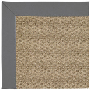 Capel Rugs Creative Concepts - Customizable Indoor/Outdoor Zoe Collection Rugs For Unique Style & Durability Canvas Charcoal 100% Olefin Base W,Border 1992rs00240036355