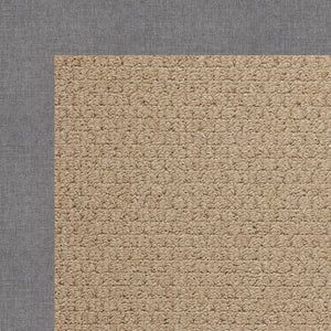 Capel Rugs Creative Concepts - Customizable Indoor/Outdoor Zoe Collection Rugs For Unique Style & Durability Canvas Slate 100% Olefin Base W,Border 1992gs0709372