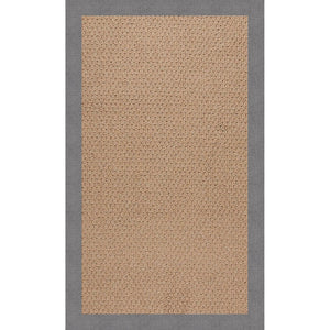Capel Rugs Creative Concepts - Customizable Indoor/Outdoor Zoe Collection Rugs For Unique Style & Durability Canvas Slate 100% Olefin Base W,Border 1992rs05000800372