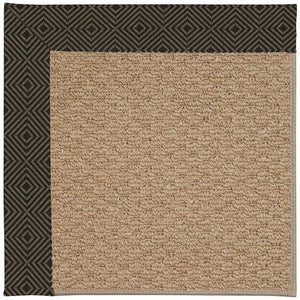 Capel Rugs Creative Concepts - Customizable Indoor/Outdoor Zoe Collection Rugs For Unique Style & Durability Fortune Lava 100% Olefin Base W,Border 1992rs07090709394