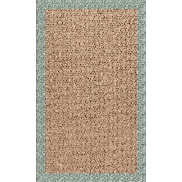 Capel Rugs Creative Concepts - Customizable Indoor/Outdoor Zoe Collection Rugs For Unique Style & Durability Profile Lake 100% Olefin Base W,Border 1992rs07090709414