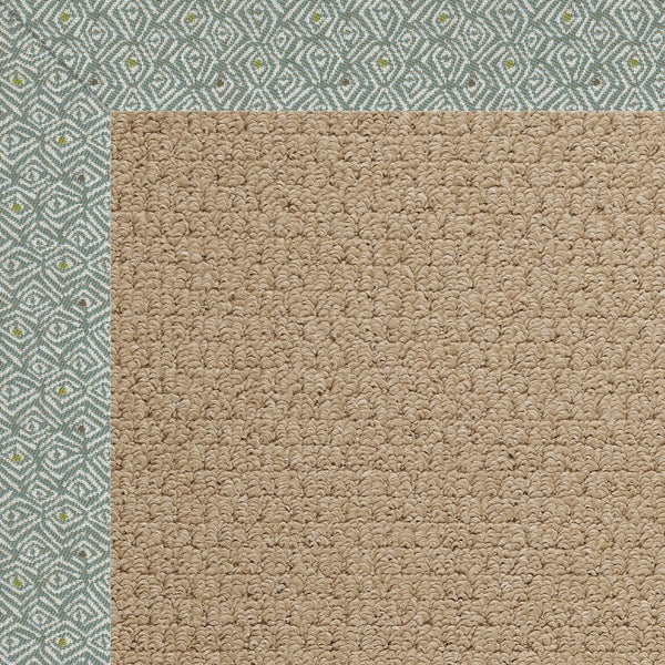 Capel Rugs Creative Concepts - Customizable Indoor/Outdoor Zoe Collection Rugs For Unique Style & Durability Profile Lake 100% Olefin Base W,Border 1992ns02060800414