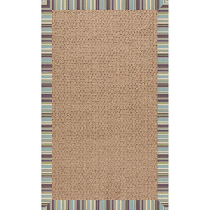 Capel Rugs Creative Concepts - Customizable Indoor/Outdoor Zoe Collection Rugs For Unique Style & Durability Brannon Whisper 100% Olefin Base W,Border 1992rs07091000422