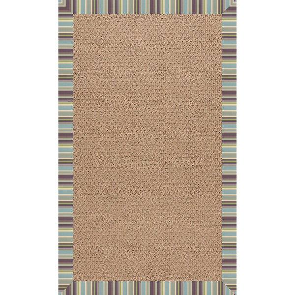 Capel Rugs Creative Concepts - Customizable Indoor/Outdoor Zoe Collection Rugs For Unique Style & Durability Brannon Whisper 100% Olefin Base W,Border 1992rs07091000422