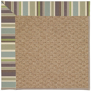 Capel Rugs Creative Concepts - Customizable Indoor/Outdoor Zoe Collection Rugs For Unique Style & Durability Brannon Whisper 100% Olefin Base W,Border 1992rs07091000422