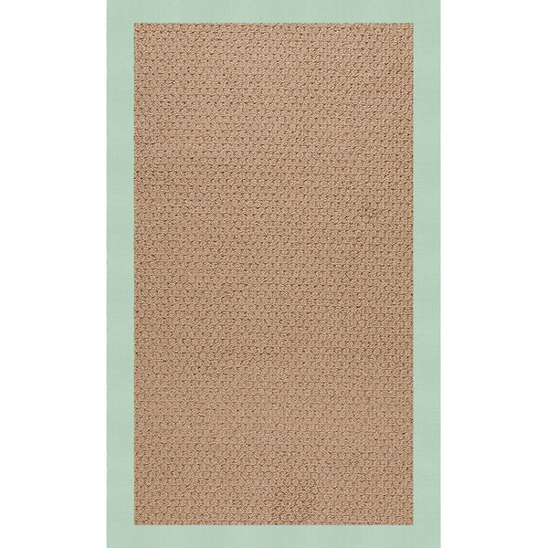 Capel Rugs Creative Concepts - Customizable Indoor/Outdoor Zoe Collection Rugs For Unique Style & Durability Canvas Spa Blue 100% Olefin Base W,Border 1992rs07090709427