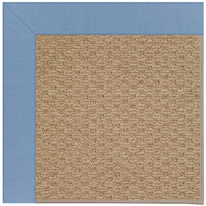 Capel Rugs Creative Concepts - Customizable Indoor/Outdoor Zoe Collection Rugs For Unique Style & Durability Canvas Air Blue 100% Olefin Base W,Border 1992rs07091000437