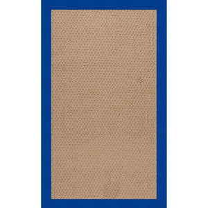Capel Rugs Creative Concepts - Customizable Indoor/Outdoor Zoe Collection Rugs For Unique Style & Durability Canvas Pacific Blue 100% Olefin Base W,Border 1992rs07091000440