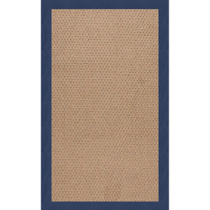 Capel Rugs Creative Concepts - Customizable Indoor/Outdoor Zoe Collection Rugs For Unique Style & Durability Canvas Navy 100% Olefin Base W,Border 1992rs07091000497