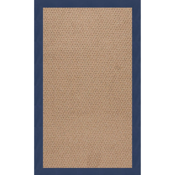 Capel Rugs Creative Concepts - Customizable Indoor/Outdoor Zoe Collection Rugs For Unique Style & Durability Canvas Navy 100% Olefin Base W,Border 1992rs07091000497