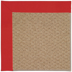 Capel Rugs Creative Concepts - Customizable Indoor/Outdoor Zoe Collection Rugs For Unique Style & Durability Canvas Jockey Red 100% Olefin Base W,Border 1992gs0709527