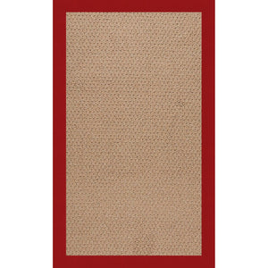 Capel Rugs Creative Concepts - Customizable Indoor/Outdoor Zoe Collection Rugs For Unique Style & Durability Canvas Jockey Red 100% Olefin Base W,Border 1992rs07091000527