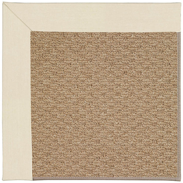 Capel Rugs Creative Concepts - Customizable Indoor/Outdoor Zoe Collection Rugs For Unique Style & Durability Canvas Sand 100% Olefin Base W,Border 1992rs07091000712