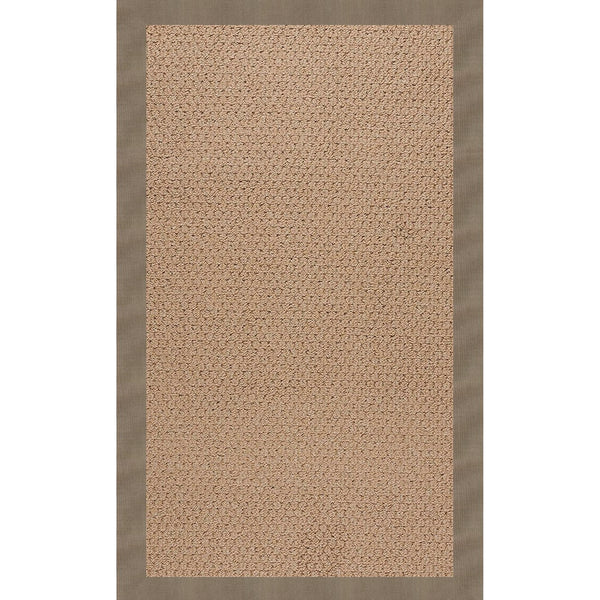 Capel Rugs Creative Concepts - Customizable Indoor/Outdoor Zoe Collection Rugs For Unique Style & Durability Canvas Taupe 100% Olefin Base W,Border 1992rs07091000737