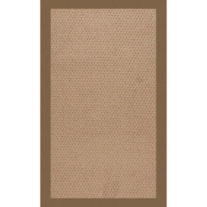 Capel Rugs Creative Concepts - Customizable Indoor/Outdoor Zoe Collection Rugs For Unique Style & Durability Canvas Cocoa 100% Olefin Base W,Border 1992rs03000500747