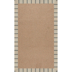 Capel Rugs Creative Concepts - Customizable Indoor/Outdoor Zoe Collection Rugs For Unique Style & Durability Cove Pebble 100% Olefin Base W,Border 1992rs06000600755