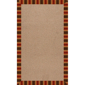 Capel Rugs Creative Concepts - Customizable Indoor/Outdoor Zoe Collection Rugs For Unique Style & Durability Dimone Sequoia 100% Olefin Base W,Border 1992rs07090709848