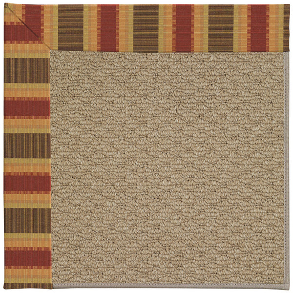 Capel Rugs Creative Concepts - Customizable Indoor/Outdoor Zoe Collection Rugs For Unique Style & Durability Dimone Sequoia 100% Olefin Base W,Border 1992rs07091000848