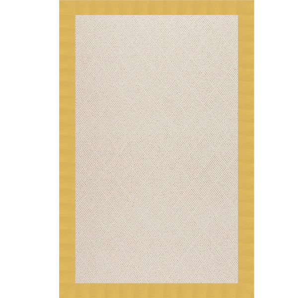 Capel Rugs Creative Concepts - Customizable Indoor/Outdoor Rugs With Fade & Stain Resistance For Lasting Beauty Canvas Canary 100% Olefin Base W,Border 1993rs07090709137